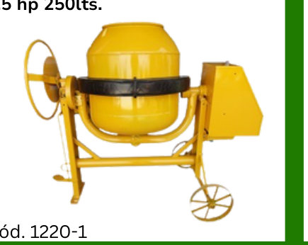 Hormigonera C/ Motor