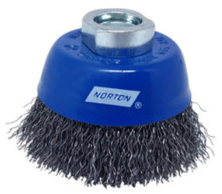 Cepillo Copa Acero Ondulado