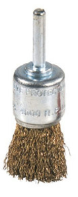 Cepillo Pincel Acero Dorado