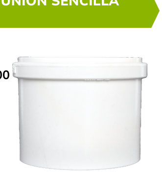 Luva Union Sencilla PVC