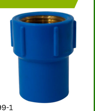Luva Unión PVC Azul