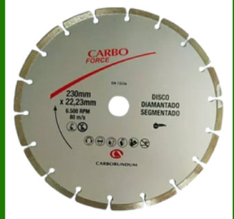 Disco Diamantado Segmentado